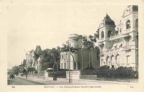 AK / Ansichtskarte ROYAN 17 Charente-Maritime Boulevard Saint-Georges