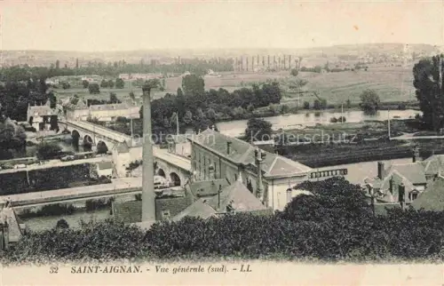 AK / Ansichtskarte Saint-Aignan  41 Loir-et-Cher Vue générale