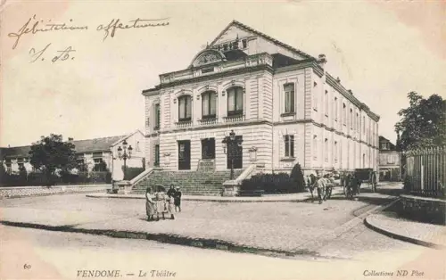 AK / Ansichtskarte VENDOME 41 Loir-et-Cher Le Théâtre