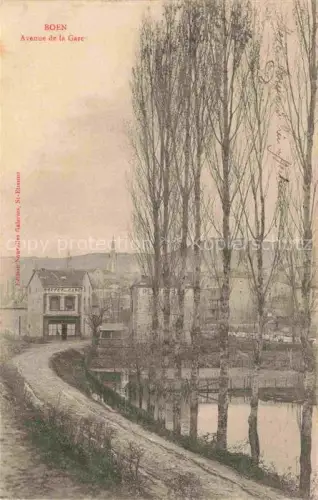 AK / Ansichtskarte Boen-sur-Lignon Montbrison 42 Loire Avenue de la Gare