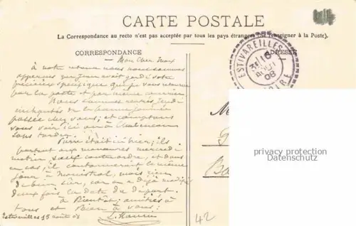 AK / Ansichtskarte Estivareilles Montbrison 42 Loire Vue prise du côté Sud-Ouest