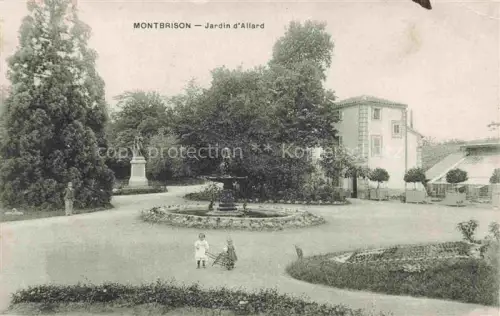AK / Ansichtskarte MONTBRISON 42 Loire Jardin d'Allard Fontaine