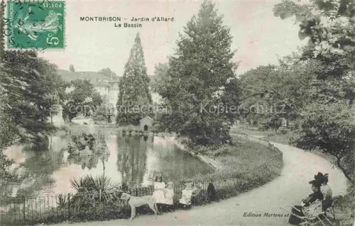 AK / Ansichtskarte MONTBRISON 42 Loire Jardin d'Allard le bassin