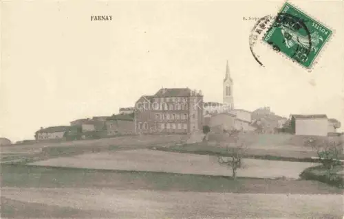 AK / Ansichtskarte Farnay Saint-Etienne 42 Loire Vue générale Eglise