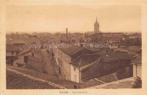 AK / Ansichtskarte Feurs Montbrison 42 Loire Vue générale Eglise