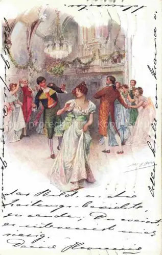 AK / Ansichtskarte Verlag Tucks Oilette Serie Nr. 2788 Tanzen England 