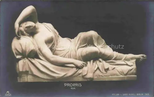 AK / Ansichtskarte MICHELI Gebrueder Berlin Skulpturen Procris 