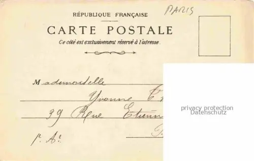 AK / Ansichtskarte Exposition Paris 1900 Exposition Universelle Algerien Algerie 