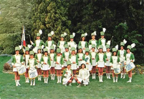 AK / Ansichtskarte Carspach Karspach Altkirch 68 Haut-Rhin Compagnie des Majorettes de Carspach