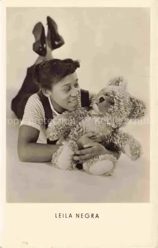 AK / Ansichtskarte Spielzeug Toy Juet Juguete-- Teddy Leila Negra 