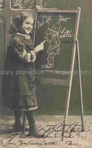 AK / Ansichtskarte Schule School Ecole Escuela Scuola-- Madchen 