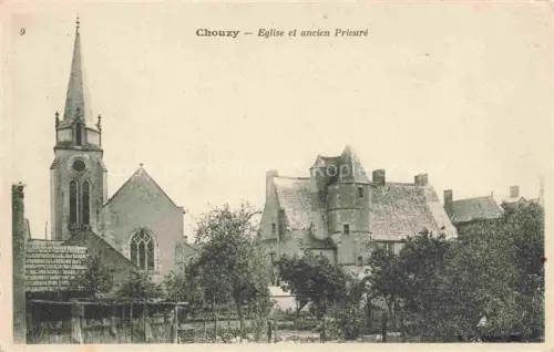 AK / Ansichtskarte Chouzy-sur-Cisse 41 Loir-et-Cher Eglise et ancien Prieuré