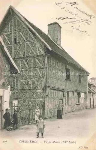 AK / Ansichtskarte Courmemin Romorantin-Lanthenay 41 Loir-et-Cher Vieille maison XVe siècle