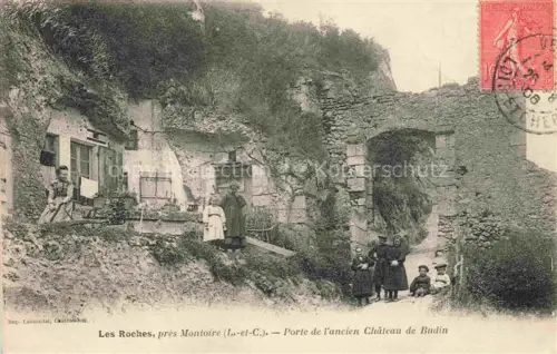 AK / Ansichtskarte Les Roches-l Eveque 41 Loir-et-Cher Parte de l'ancien Château de Budin