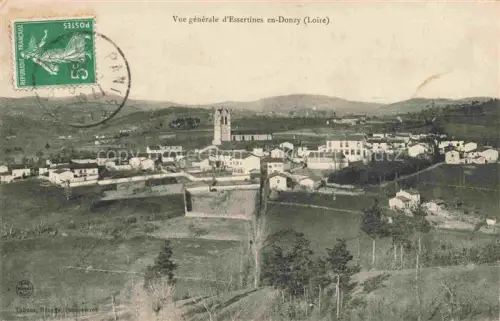 AK / Ansichtskarte Essertines-en-Donzy MONTBRISON 42 Loire Vue générale