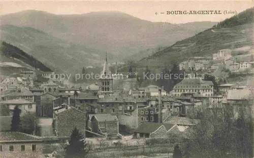 AK / Ansichtskarte Bourg-Argental Saint-Etienne 42 Loire Vue générale