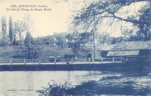 AK / Ansichtskarte Arengosse Mont-de-Marsan 40 Landes Un coin de l'étang du grand moulin