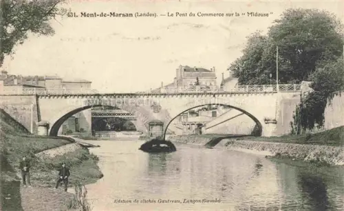 AK / Ansichtskarte MONT-DE-MARSAN 40 Landes Le Pont du Commerce sur la Midouse