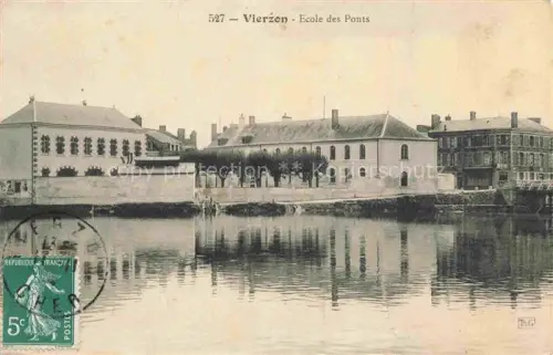 AK / Ansichtskarte VIERZON 18 Cher Ecole des Ponts