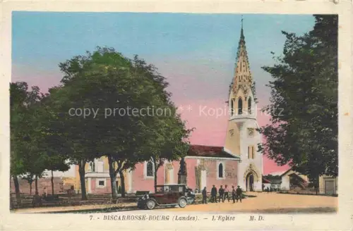 AK / Ansichtskarte Bourg Biscarrosse 40 Landes Eglise