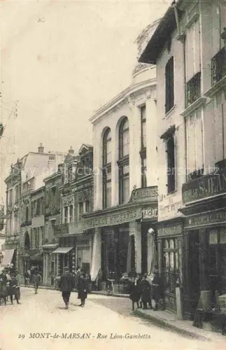 AK / Ansichtskarte MONT-DE-MARSAN 40 Landes Rue Léon Gambetta