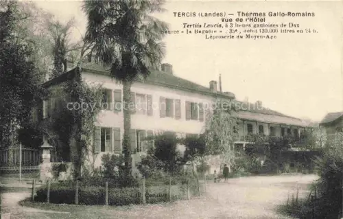 AK / Ansichtskarte Tercis-les-Bains DAX 40 Landes Thermes Gallo-Romains vue de l'hôtel