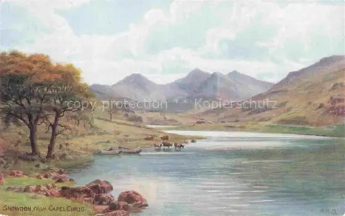 AK / Ansichtskarte ARQ QUINTON Alfred Robert (1853-1934) Kuenstlerkarte Nr. Snowdown Capel Curic England 