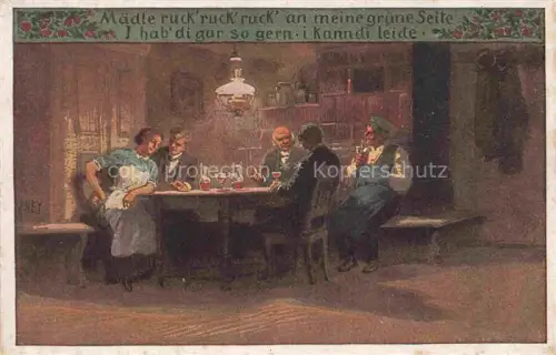 AK / Ansichtskarte HEY Paul (1867-1952) Kuenstlerkarte Nr. 67 Maedle ruck ruck ruck an meine Seite 