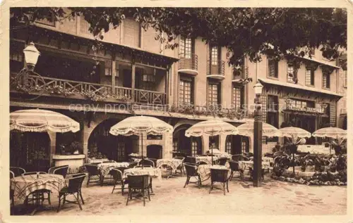 AK / Ansichtskarte BRIVE -LA-GAILLARDE 19 Correze Hôtel de la Truffe Noire Restaurant Terrasse
