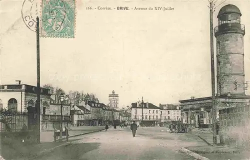 AK / Ansichtskarte BRIVE -LA-GAILLARDE 19 Correze Avenue du XIV Juillet