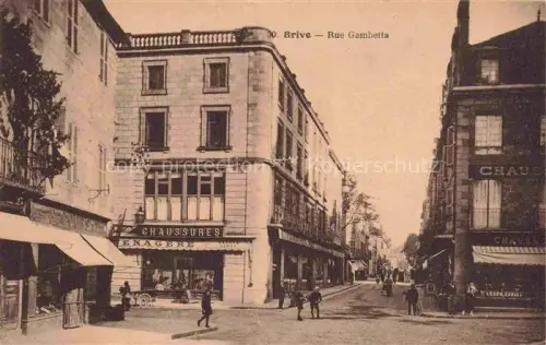 AK / Ansichtskarte BRIVE -LA-GAILLARDE 19 Correze Rue Gambetta