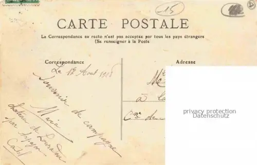 AK / Ansichtskarte Vezac Aurillac 15 Cantal Vue générale église et le village