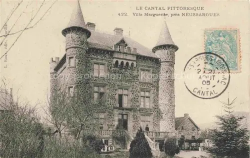 AK / Ansichtskarte Neussargues-Moissac Saint-Flour 15 Cantal Villa Marguerite