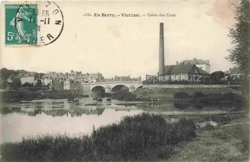 AK / Ansichtskarte VIERZON 18 Cher Usine des Eaux