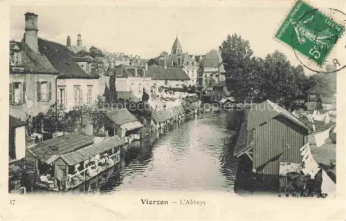 AK / Ansichtskarte VIERZON 18 Cher Vue générale et l'abbaye