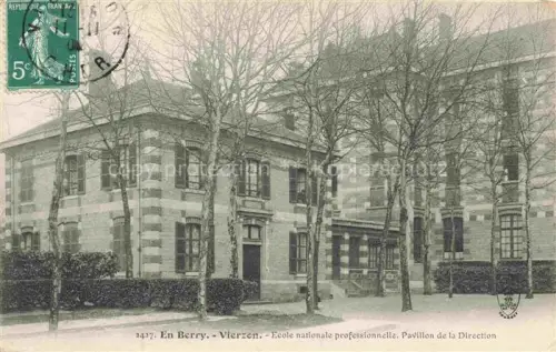 AK / Ansichtskarte VIERZON 18 Cher Ecole nationale professionnelle Pavillon de la Direction