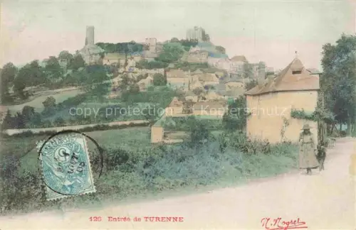 AK / Ansichtskarte Turenne Brive-la-Gaillarde 19 Correze Vue générale