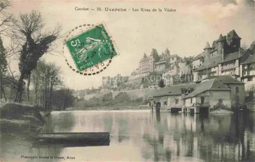 AK / Ansichtskarte Uzerche Tulle 19 Correze Les rives de la Vézère