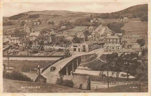 AK / Ansichtskarte Rothbury South Rural Alnwick Northumberland UK Panorama