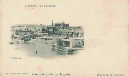 AK / Ansichtskarte Cordoba Andalucia ES El puente y la catedral