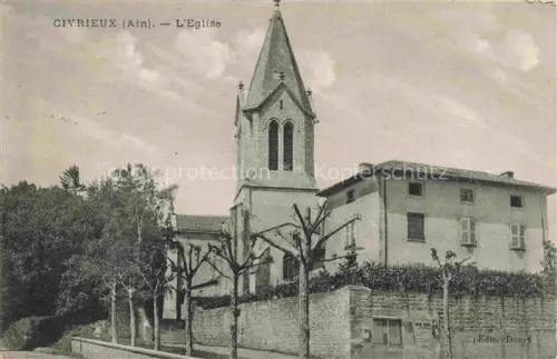 AK / Ansichtskarte Civrieux Bourg-en-Bresse 01 Ain Eglise Kirche