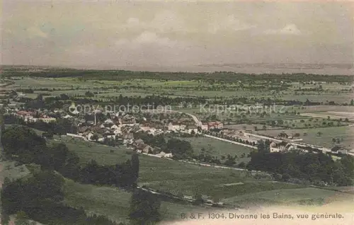 AK / Ansichtskarte Divonne-les-Bains GEX 01 Ain Vue générale aérienne