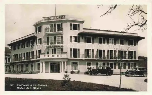 AK / Ansichtskarte Divonne-les-Bains GEX 01 Ain Hôtel des Alpes