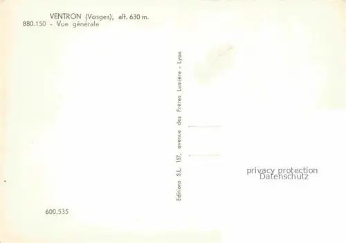 AK / Ansichtskarte Ventron Epinal 88 Vosges Vue générale