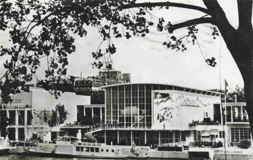 AK / Ansichtskarte Exposition Internationale Paris 1937 Dampfer