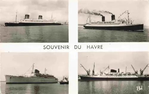 AK / Ansichtskarte Dampfer Oceanliner Havre LIBERTE France ANTILLES FLANDRE
