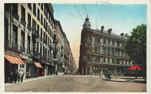 AK / Ansichtskarte ST-ETIENNE  SAINT-ETIENNE 42 Loire Rue Nationale