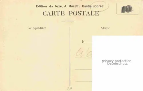 AK / Ansichtskarte CORSE  Corte Ile de Korsika Scènes et Types Jeune fille corse