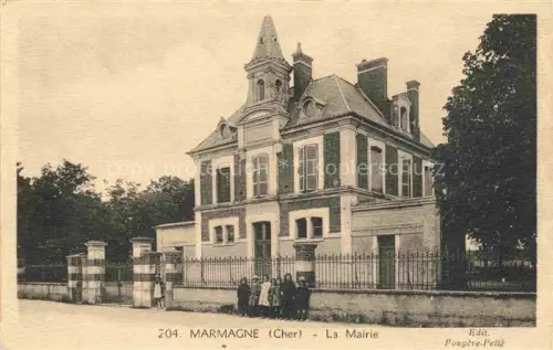 AK / Ansichtskarte Marmagne BOURGES 18 Cher La Mairie
