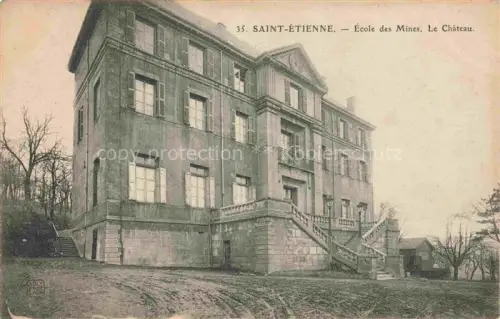 AK / Ansichtskarte SAINT-ETIENNE  ST-ETIENNE 42 Loire Ecole des Mines Château